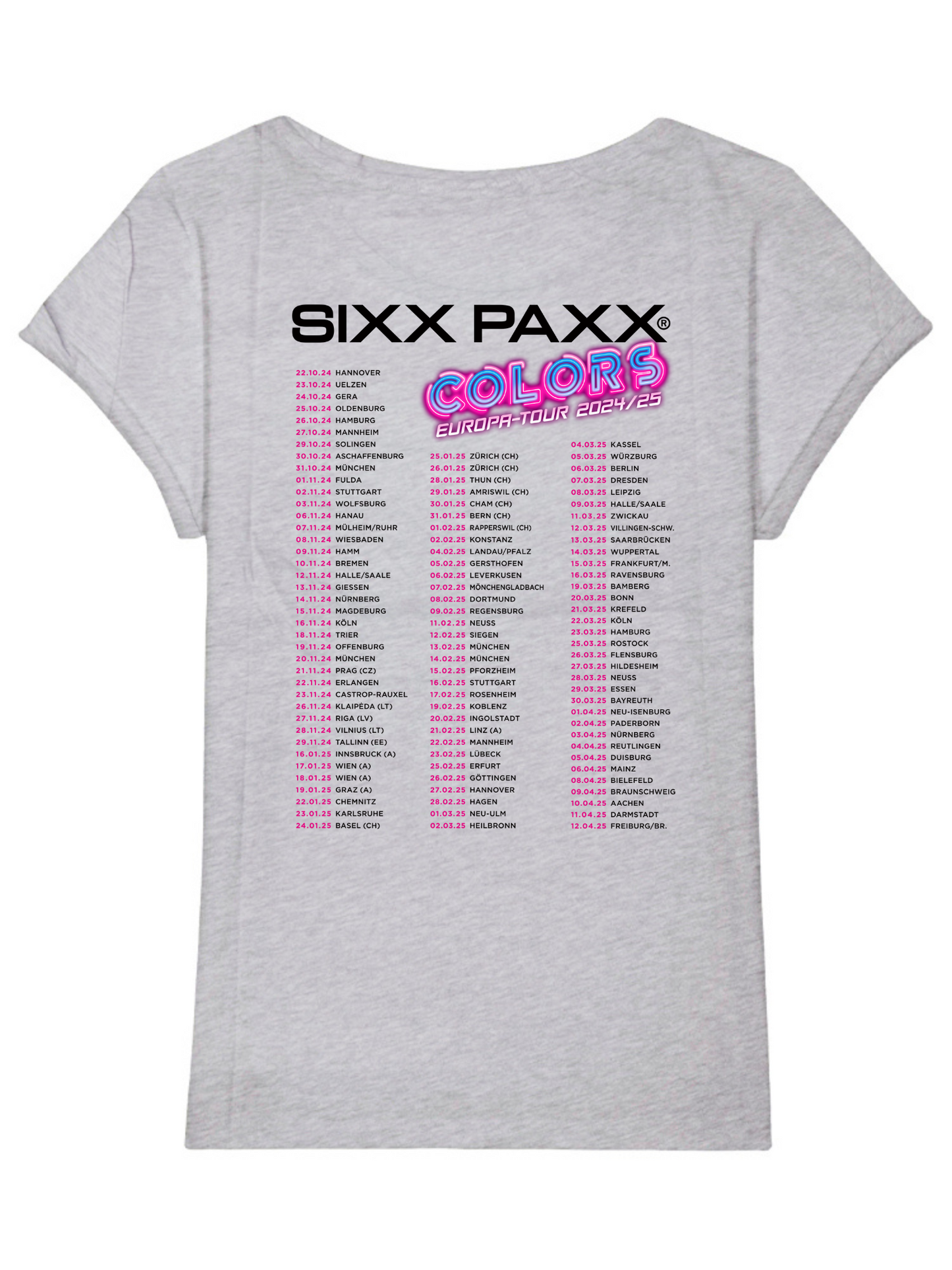 Tour Memory T-Shirt - München (31.10.24)