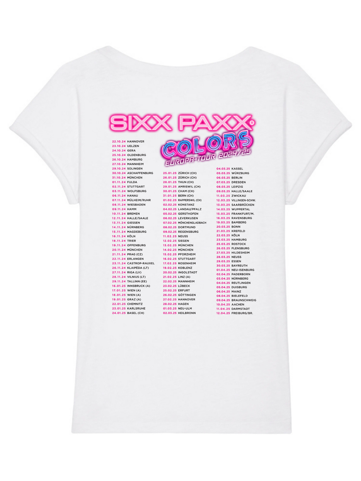 Tour Memory T-Shirt - München (31.10.24)