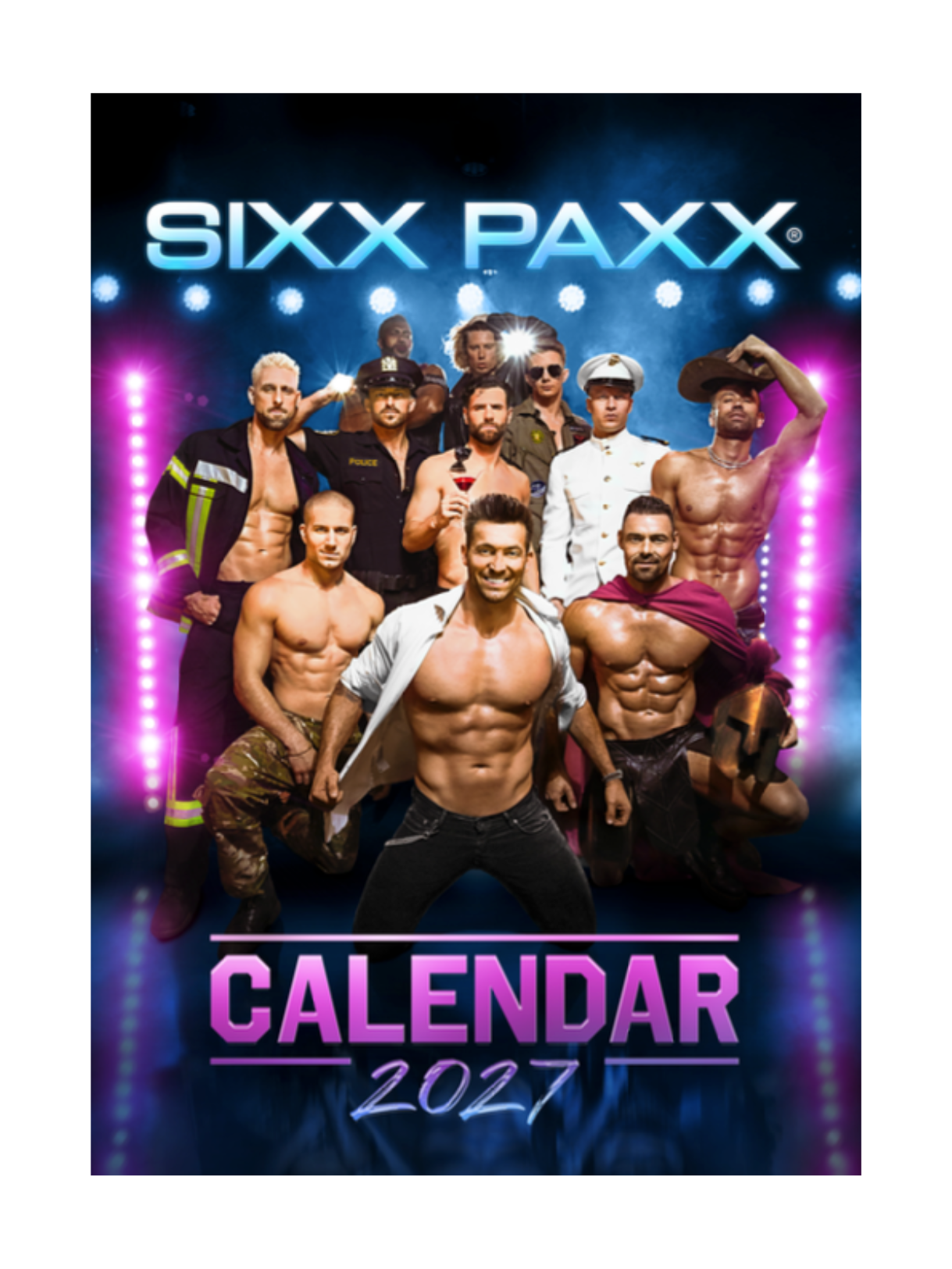 SIXX PAXX Jahreskalender 2027